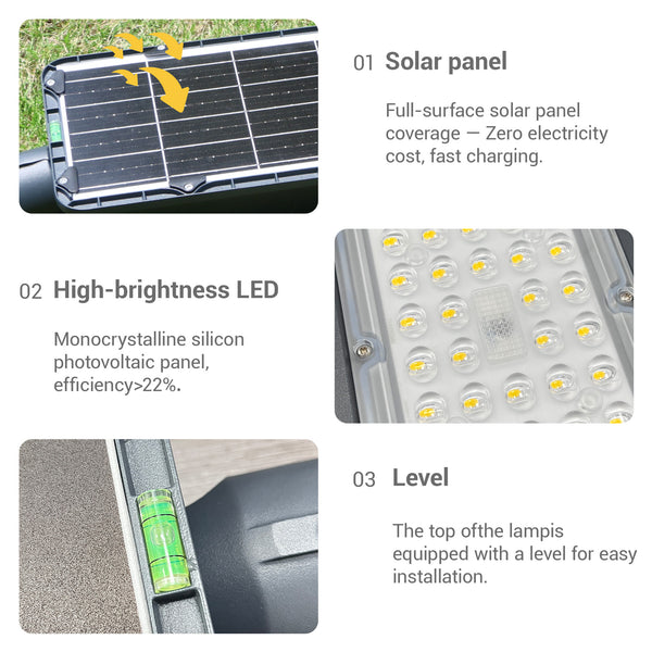 Nexa Motion Sensor Solar Floodlight T007
