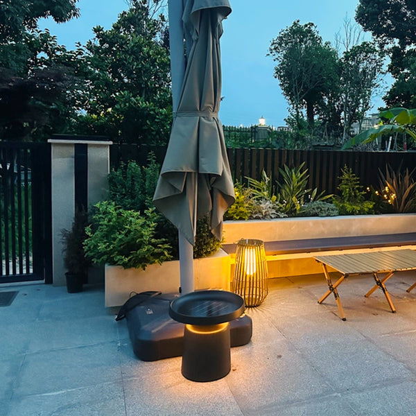 Weno Solar Floor Lamp With Table PT0802
