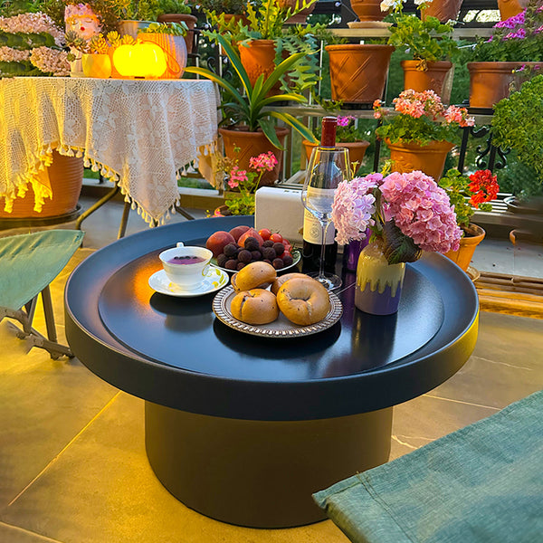 Weno Solar Floor Lamp With Table PT0802
