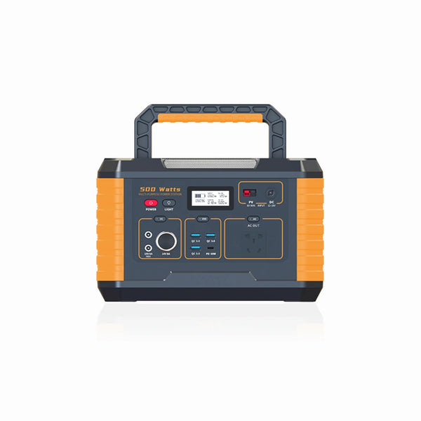 Pylux OSP500 Portable Power Station – 500W/519Wh Solar-Ready Battery for Camping & Emergencies