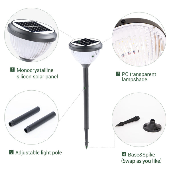 Goya 4-in-1 Solar Lawn Light PT0301