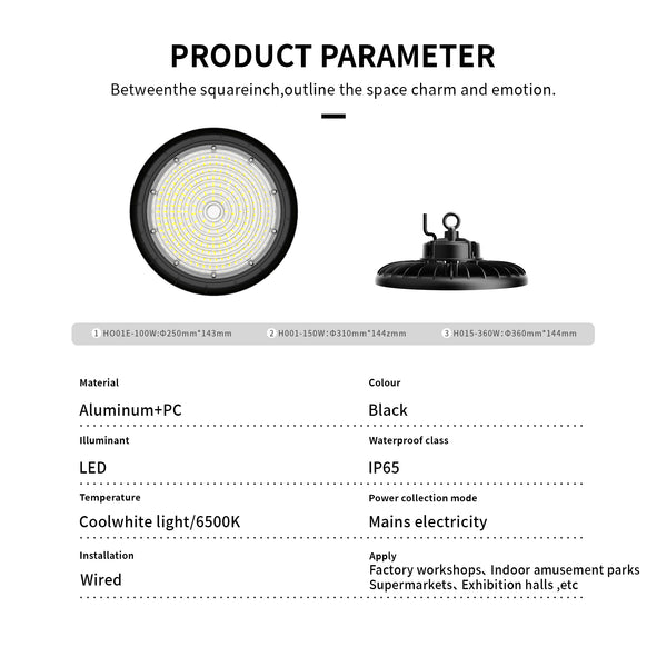 SkyBright UFO High Bay H001E-150W