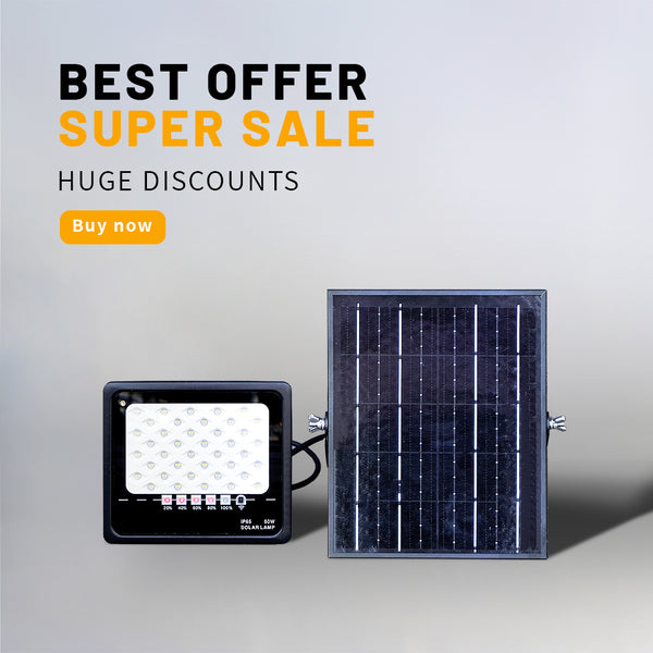 Modo Solar Motion Sensor Floodlight T001ES-100W