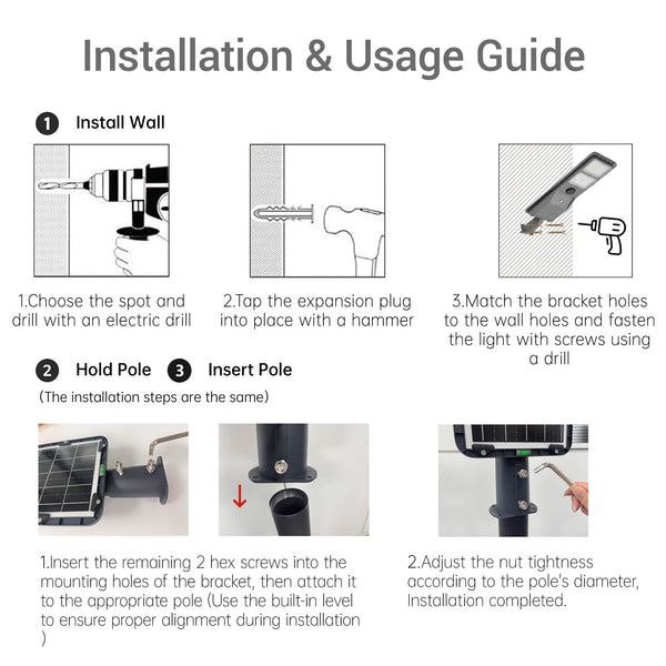 Nexa Motion Sensor Solar Floodlight T007