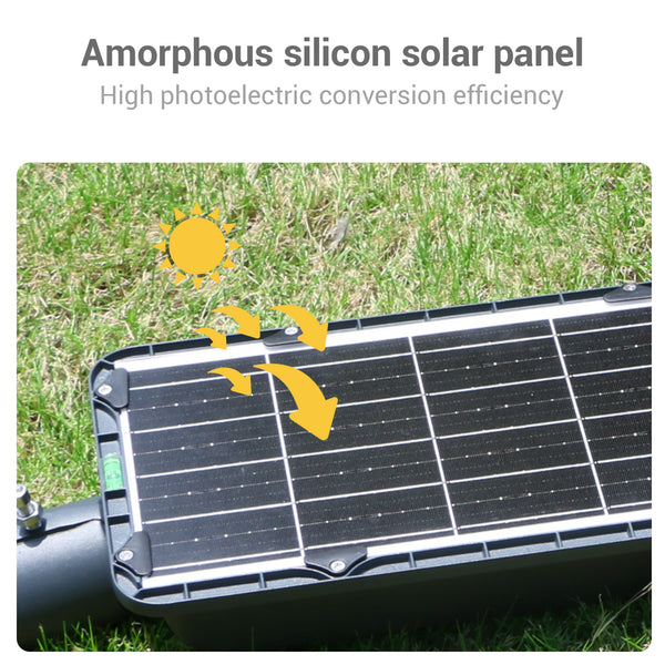 led solar floodlight with pir sensor