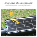 led solar floodlight with pir sensor