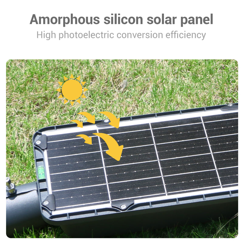 led solar floodlight with pir sensor