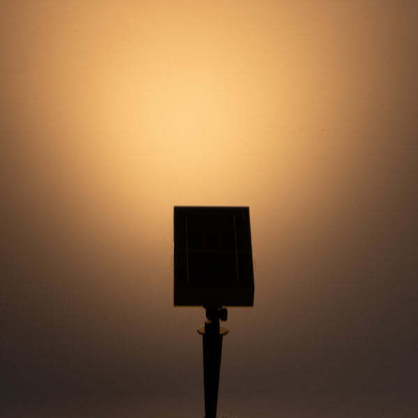Waterproof solar pathway light with bright LED for garden and yard.