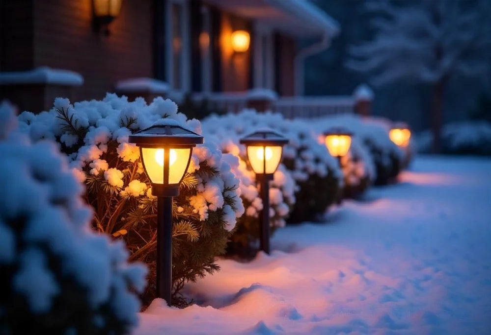 Do Solar Garden Lights Work in Winter? | Outway
