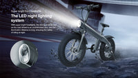 Outway 20" Off-Road Electric Bike-Black | Removable Battery - SHQ3