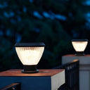 Priva Solar Pillar Light with Tri-Color PT0111