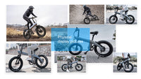 Outway 20" Off-Road Electric Bike-Black | Removable Battery - SHQ3