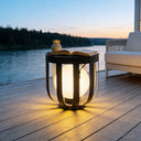 Cava Solar Floor Lamp With Table PT0805N