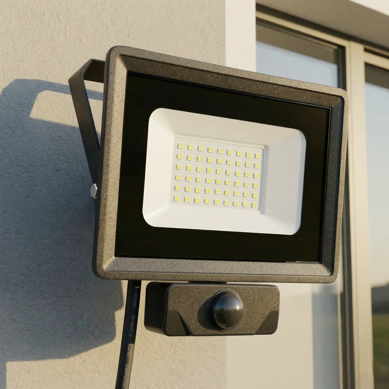Vilo Motion Sensor Floodlight E023EIS | LUMILEDS | 10m PIR | IP65 Weatherproof