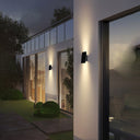 Outdoor solar garden light with stylish design, perfect for patios and pathways.