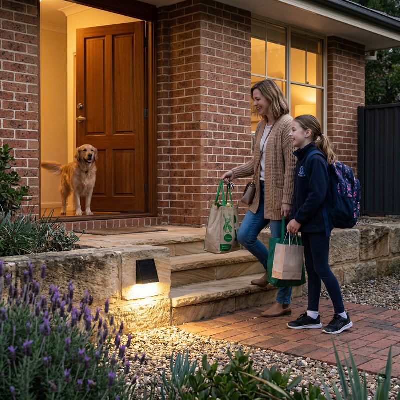 Taurus Solar Wall Step Light PT0713 | Dual Mount | LiFePO4