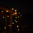 Solar Fairy Lights with Remote - 12M 100 LED Warm White & 8 Modes PT0610