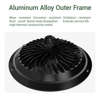 Black metal component with text highlighting properties on a white background