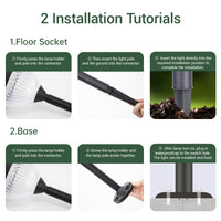 Goya 4-in-1 Solar Lawn  Light PT0301