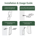Aquarius Solar Up & Down Wall Light PT0710