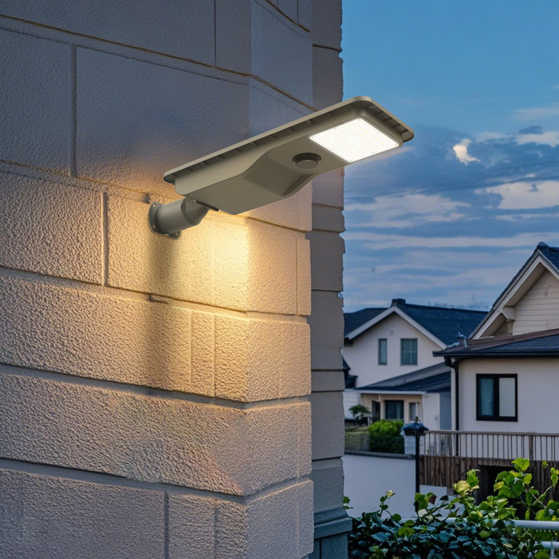 Outdoor Solar Street Light, Waterproof, Motion Sensor, Remote T007-120W