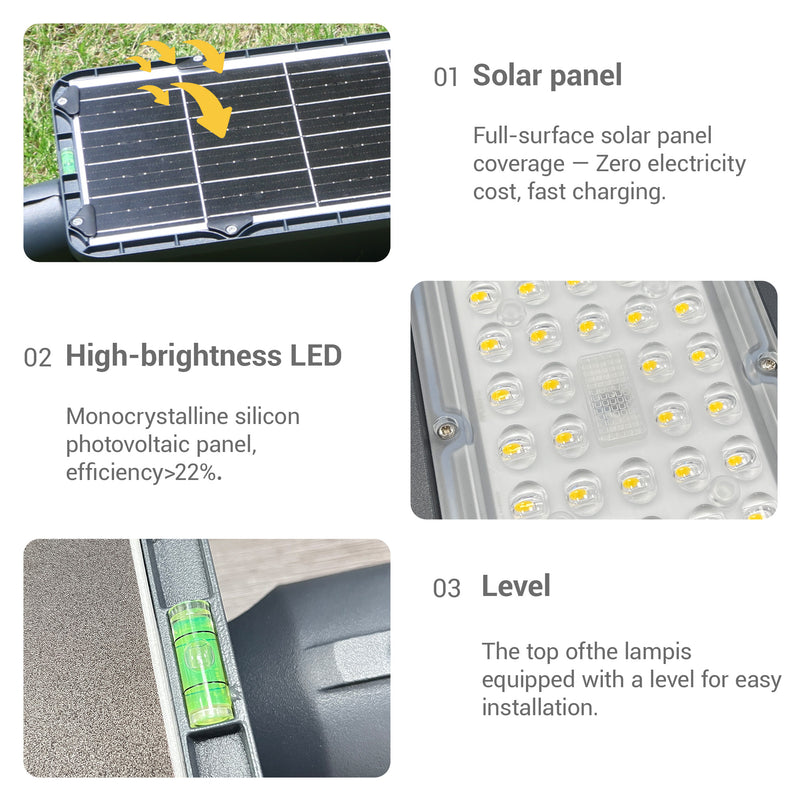 Nexa Motion Sensor Solar Floodlight T007