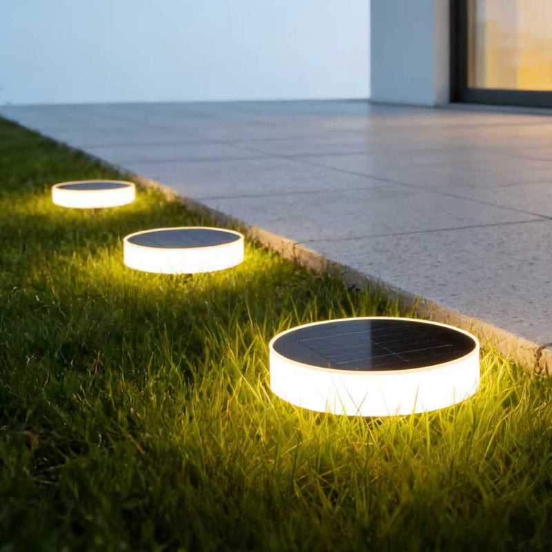 Niteo Circle Underground Solar Light  PT0607（4 pieces）