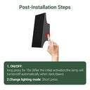Aquarius Solar Up & Down Wall Light PT0710
