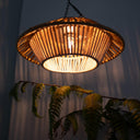 Solar Handwoven Ceiling Light - HAIKU Bamboo Ambient Light PT0902