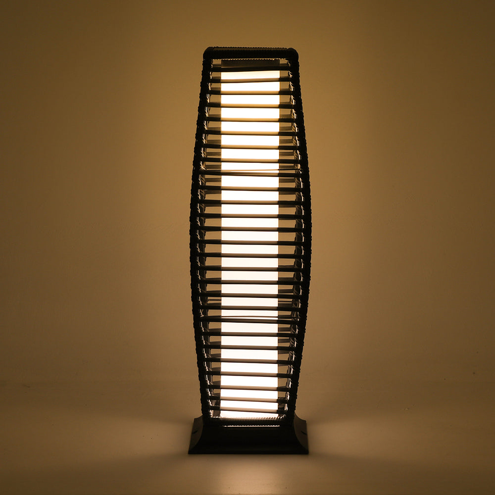 Gorky Rattan Solar  Light  Outdoor Waterproof Solar Floor Lamp Garden Light PT0717