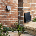 Taurus Solar Wall Step Light PT0713 | Dual Mount | LiFePO4