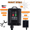 Solar Fairy Lights with Remote - 12M 100 LED Warm White & 8 Modes PT0610