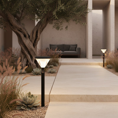 Verta 5-in-1 Solar Lawn & Pillar Light PT0302