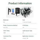 Solar Fairy Lights with Remote - 12M 100 LED Warm White & 8 Modes PT0610