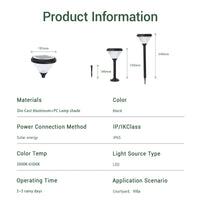 Ulyx 4-in-1 Solar Lawn  Light PT0300