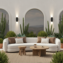 Aquarius Solar Up & Down Wall Light PT0710