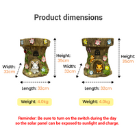 dimensions of the Outway tree stump stool, 35 cm height, 32 cm width, 32 cm length, and 4.0 kg weight.