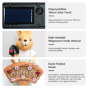 Built to Last. Made to Charm.
High-strength magnesium oxide body · Hand-painted detail · Solar powered · Zero wiring