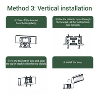 Tenox Multimode Solar Wall Light PT0716