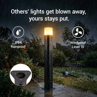 Virgo Solar Motion Sensor Bollard Light PT0730 | 3 CCT | 3 Smart Modes