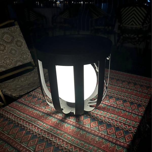 Cava Solar Floor Lamp With Table PT0805N