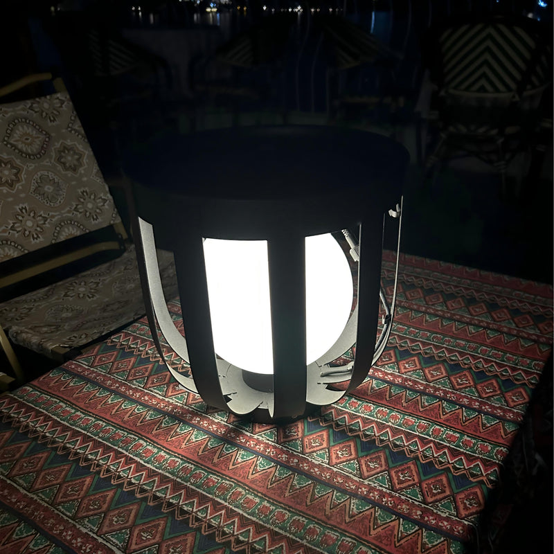Cava Solar Floor Lamp With Table PT0805N
