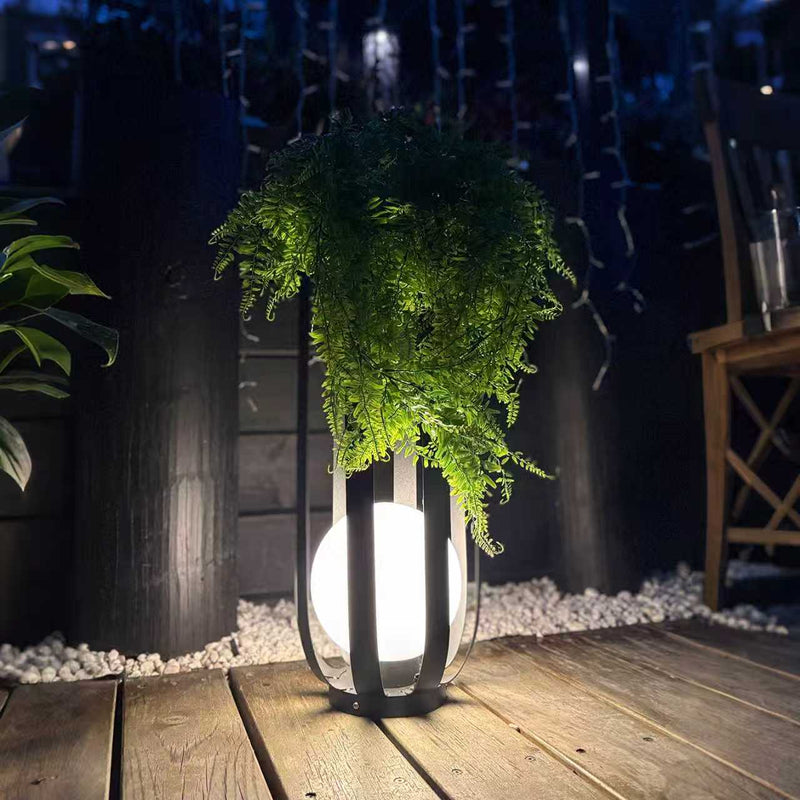 Cava Solar Floor Lamp With Table PT0805N