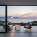 Solar Handwoven Bamboo Floor Lamp - HAIKU solar garden light PT0904