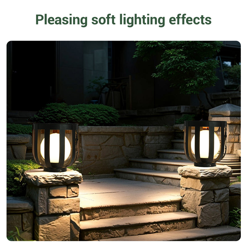 Cava Solar Floor Lamp With Table PT0805N