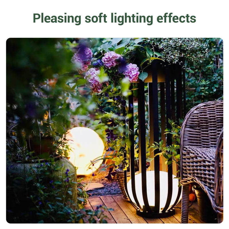 Jivo Solar Floor Lamp With Table PT0805W