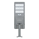 Nexa StreetGlow Pro T007 300W solar street light front view mounted on a pole against a white background.