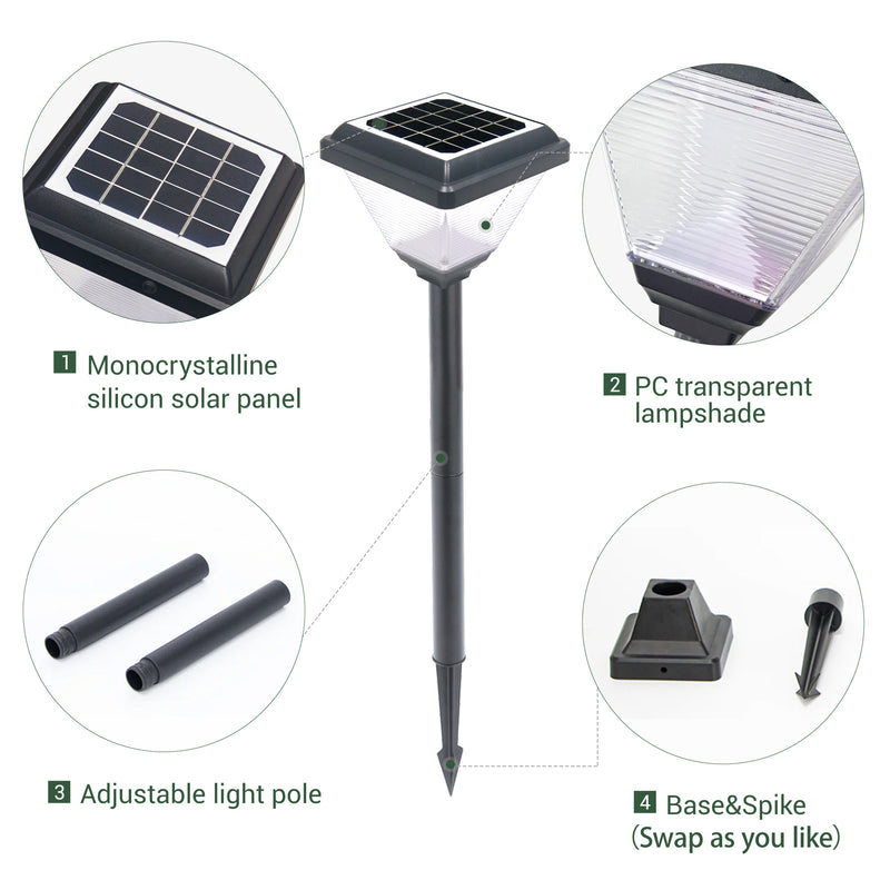 Striva 4-in-1 Solar Lawn  Light PT0303