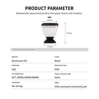 Outway Solar Pillar Light PT0112