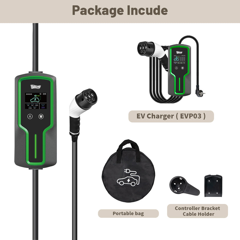 Portable Waterproof 3.5KW Vehicle Charger EVP03